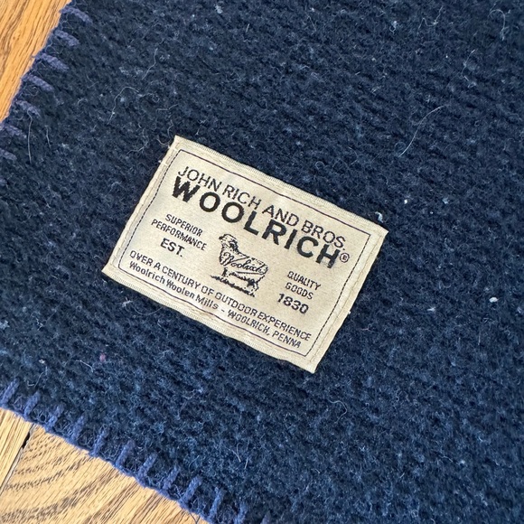 Woolrich USA Flag Blanket / Throw / Tapestry 55” x 68” - Picture 7 of 7